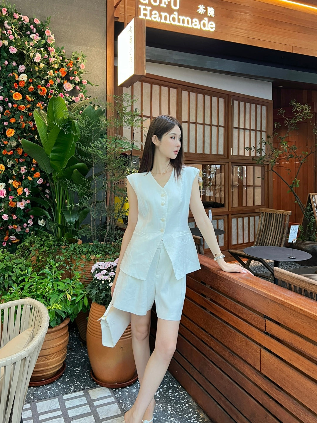 25ss linen vest