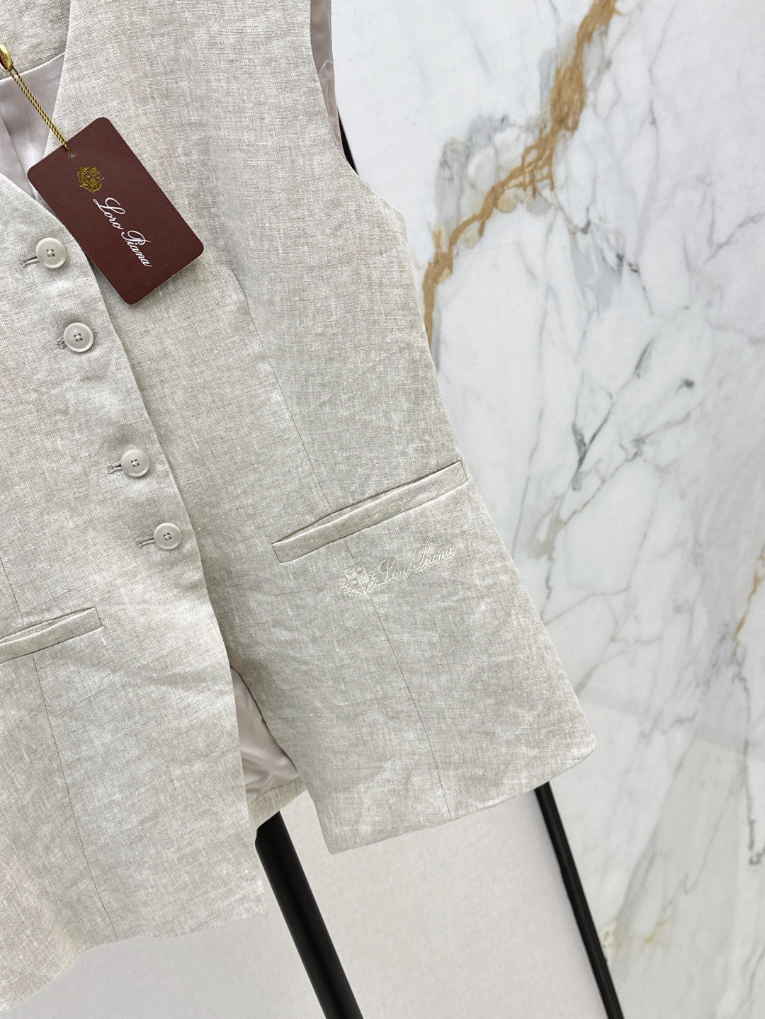 25ss linen vest