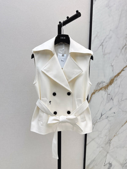 25SS embroidered vest