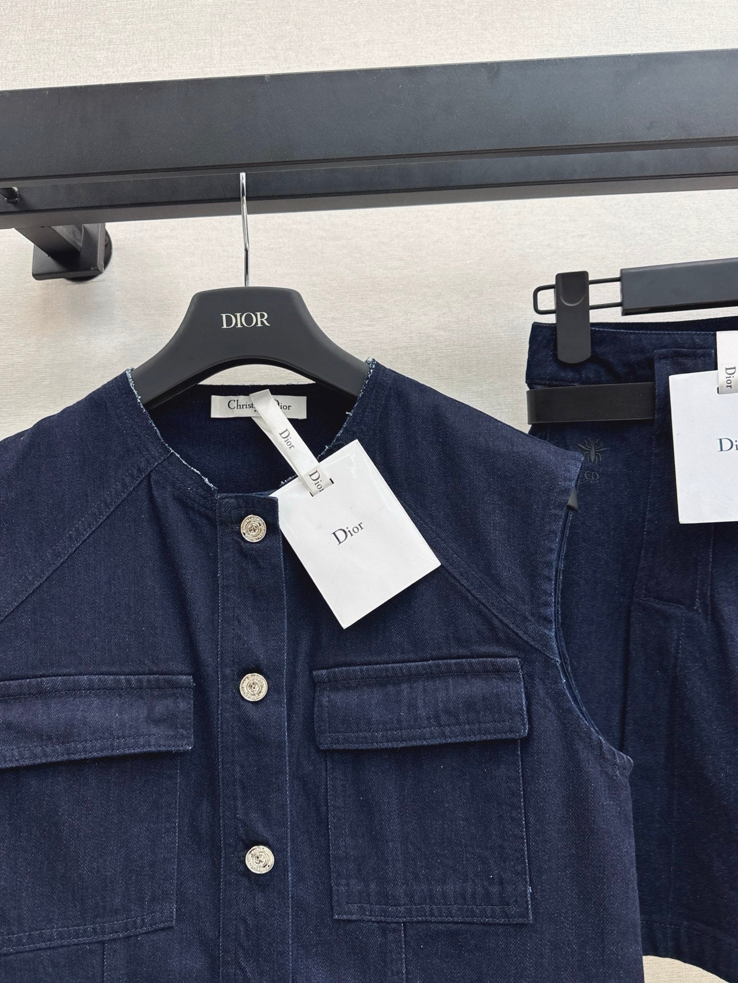 25ss denim vest