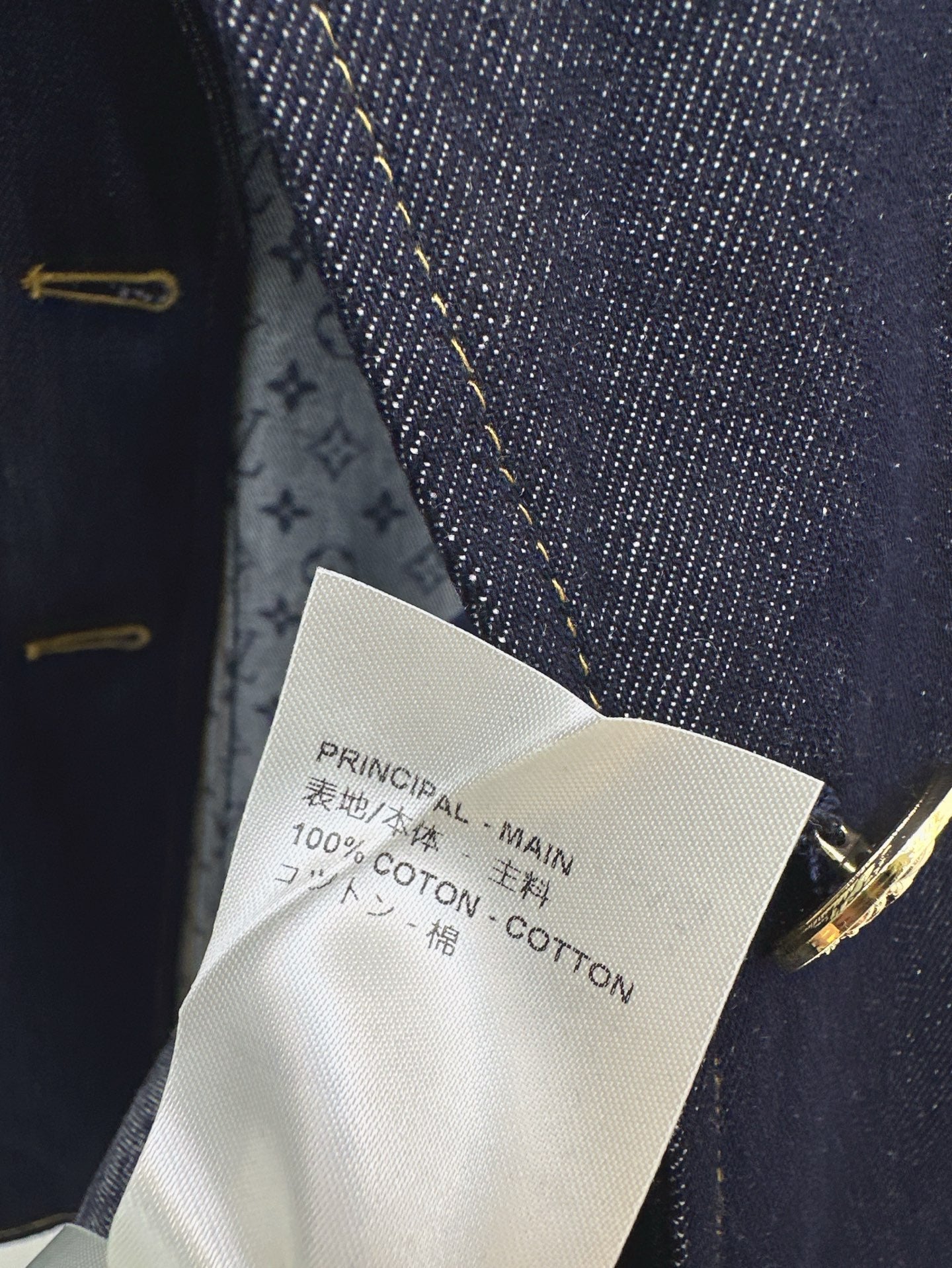25ss denim blazer