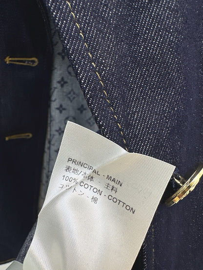 25ss denim blazer