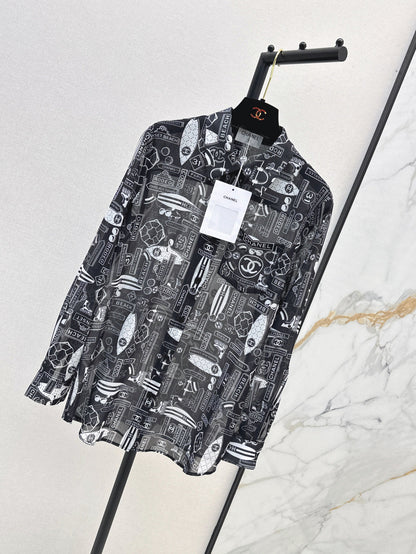 25ss print shirt