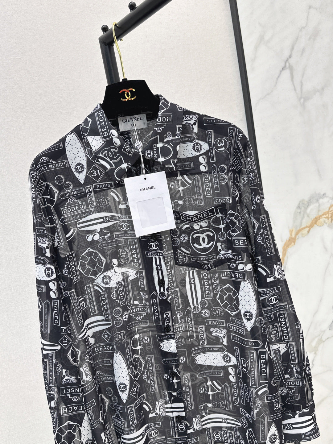 25ss print shirt