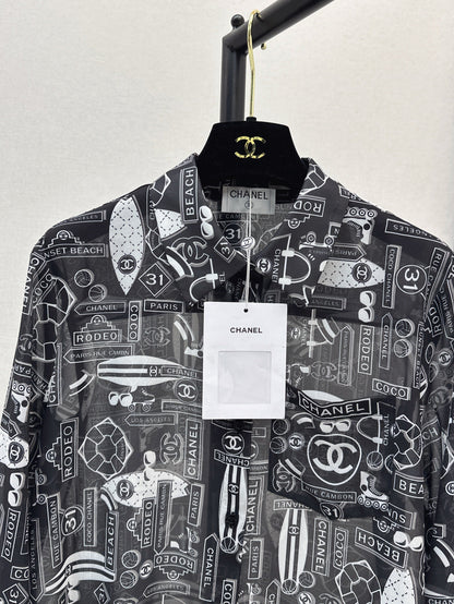 25ss print shirt