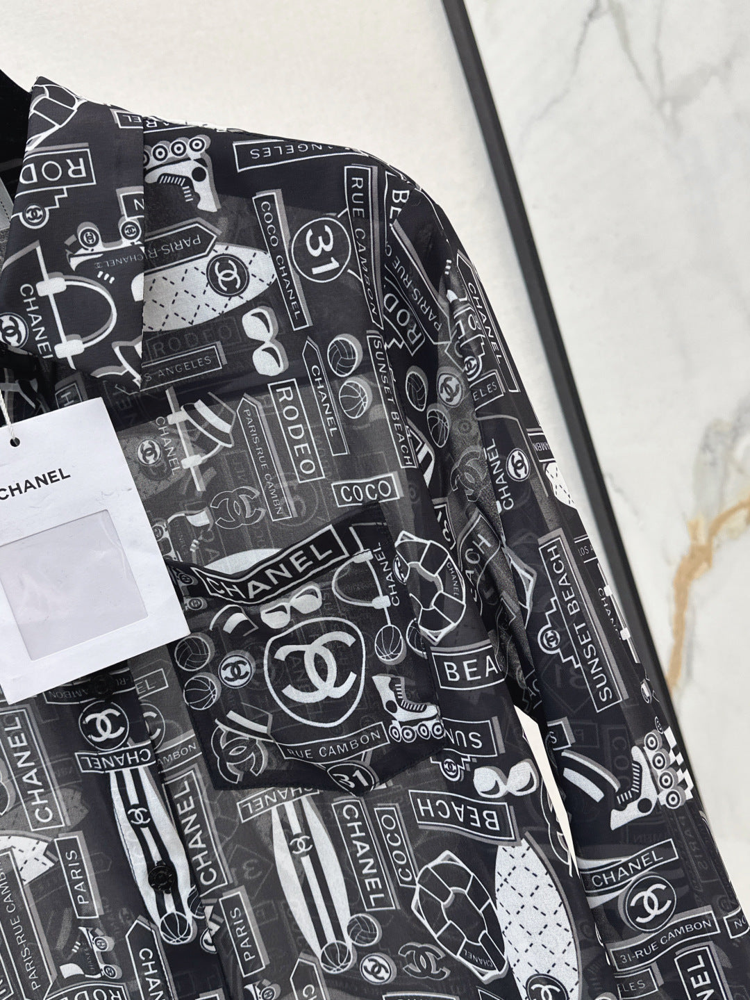 25ss print shirt