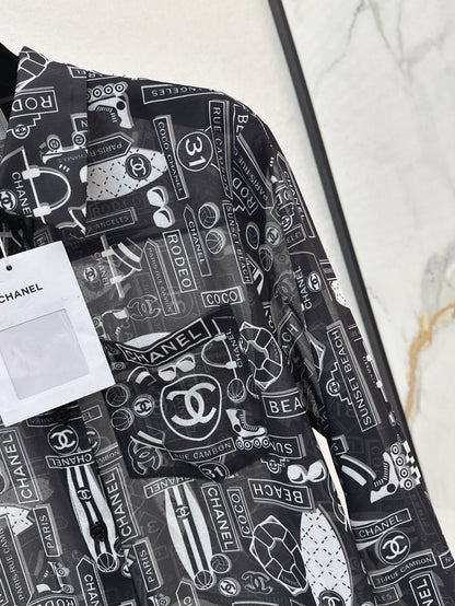 25ss print shirt