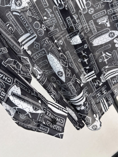 25ss print shirt
