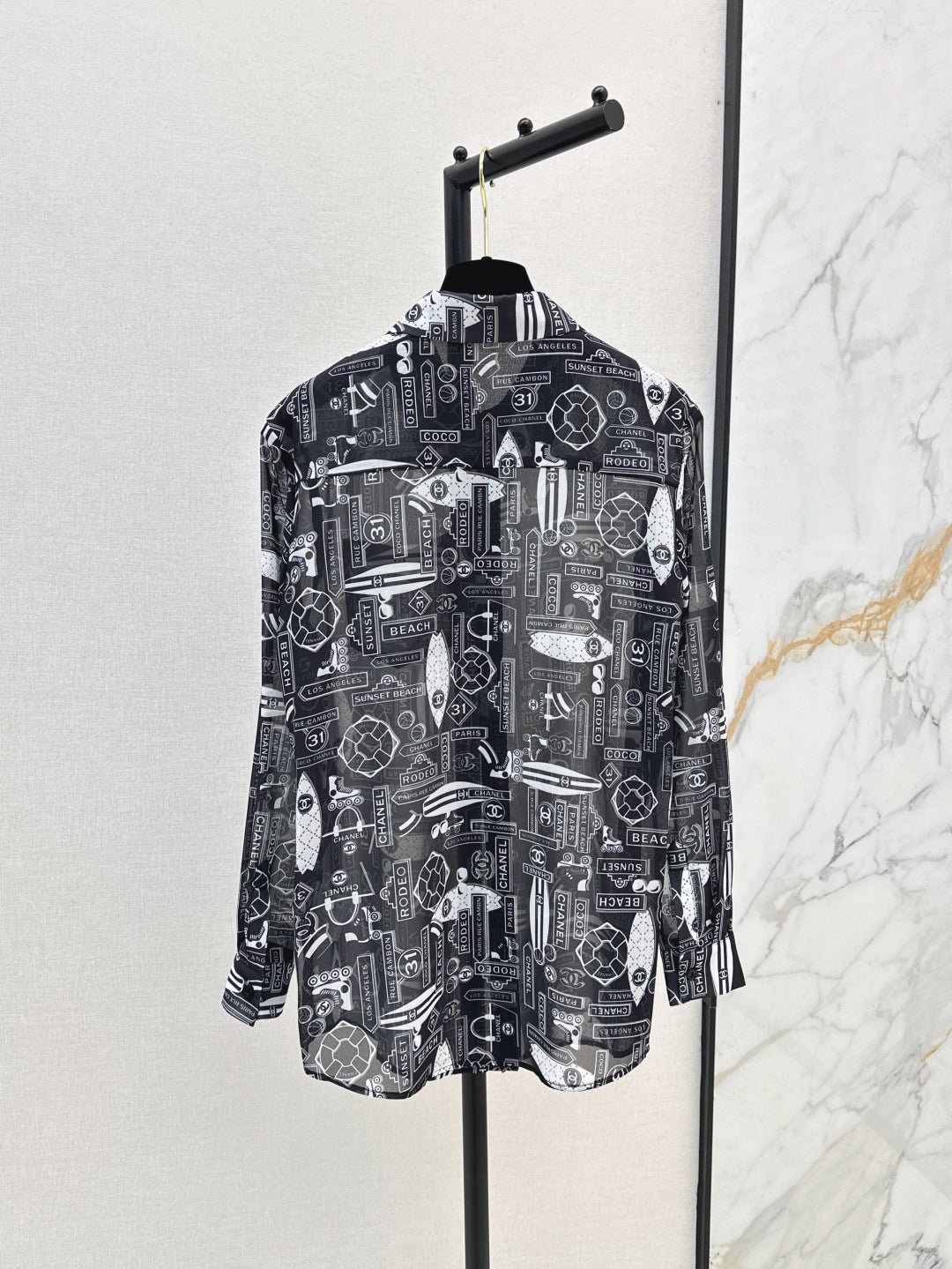 25ss print shirt