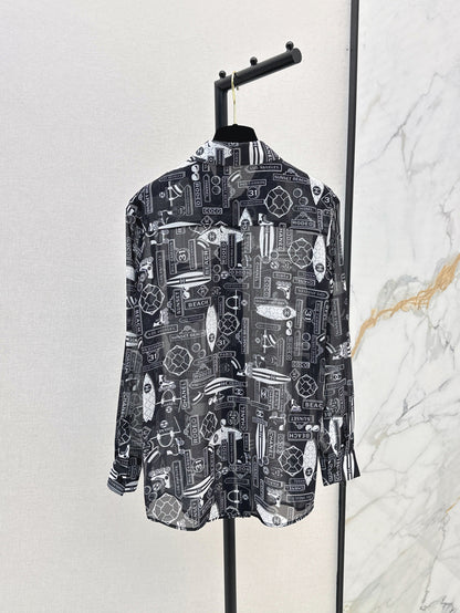 25ss print shirt