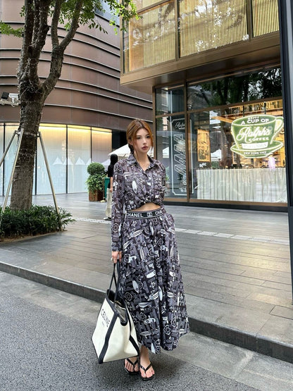 25ss print shirt