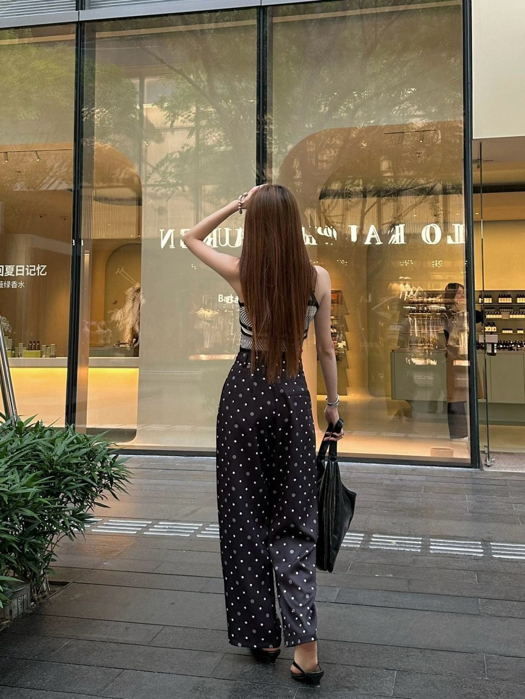 25ss print pants
