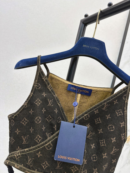 25ss denim camisole