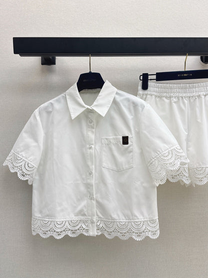 25ss lace suit