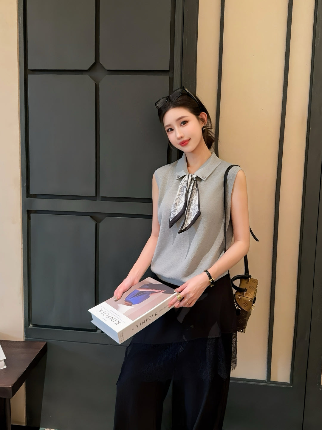 25ss knit vest