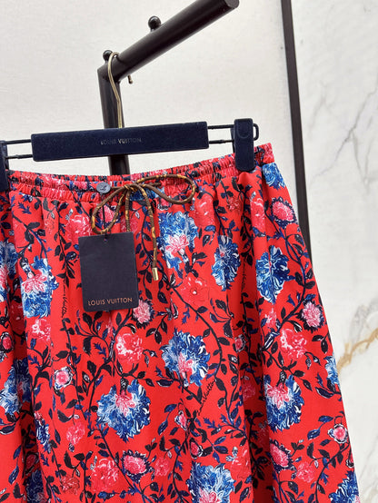 25ss print skirt