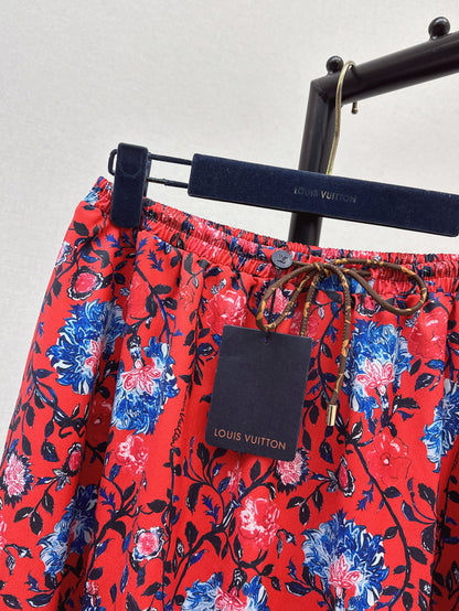 25ss print skirt