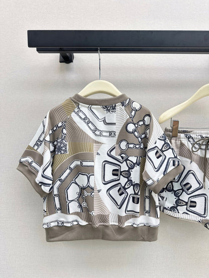 25ss tee shhort set