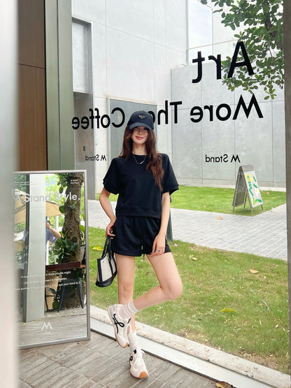 25ss tee short set