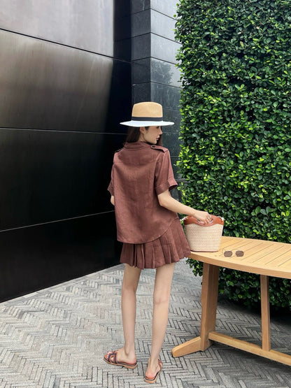 25ss linen suit