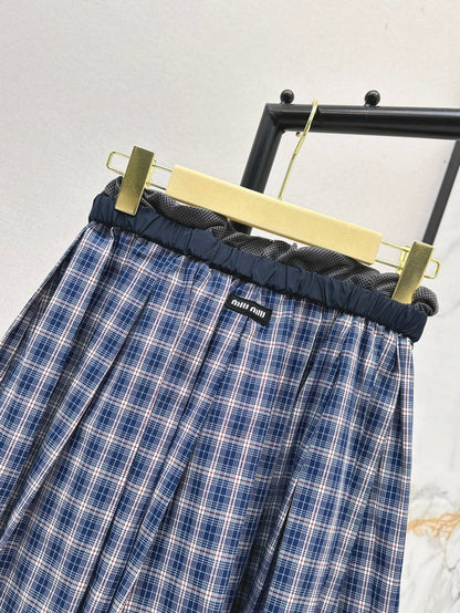 25ss plaid skirt