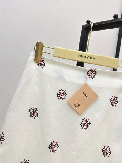 25ss linen skirt