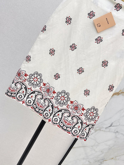 25ss linen skirt