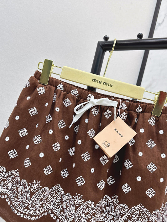 25ss linen skirt