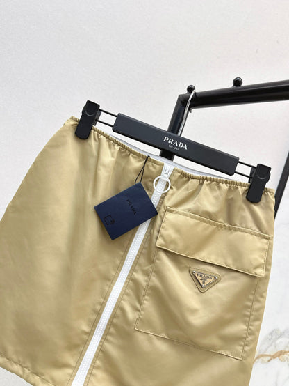25ss zipper skirt