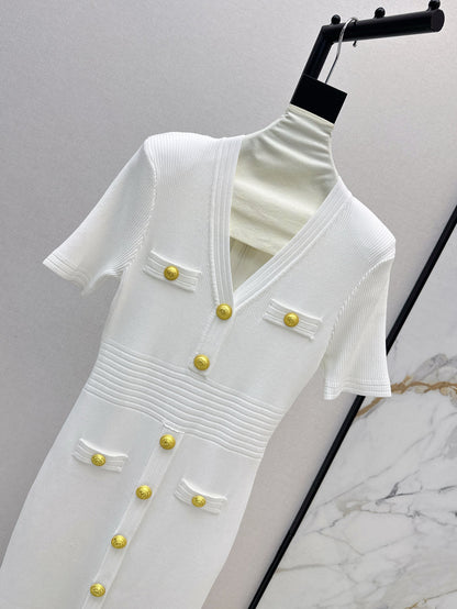 Bal 25ss buttons dress