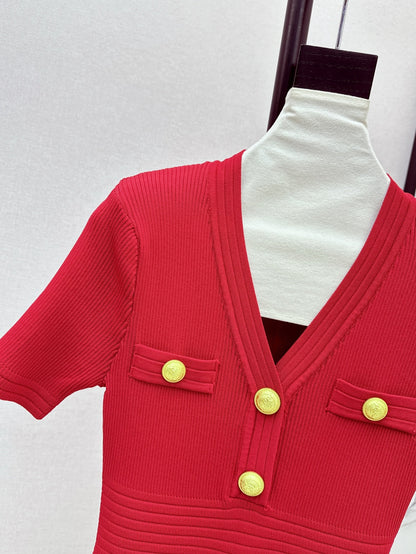 25ss buttons dress