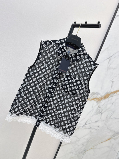25ss lace vest