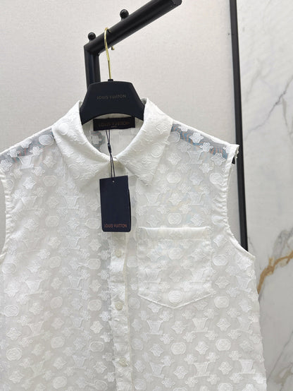 25ss lace vest