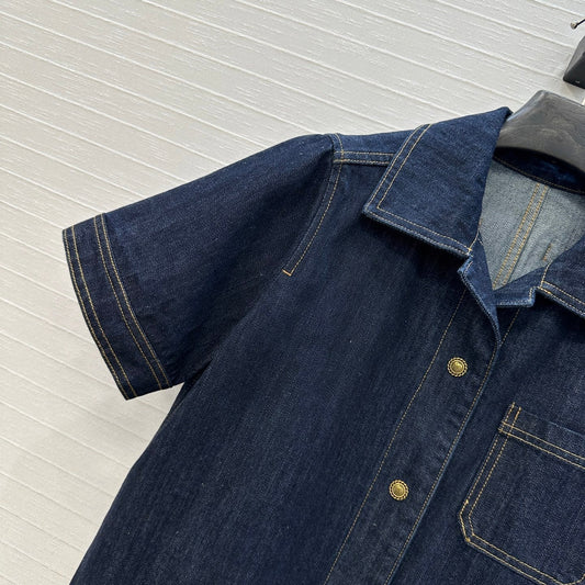 25ss denim dress