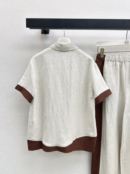 25ss linen suit