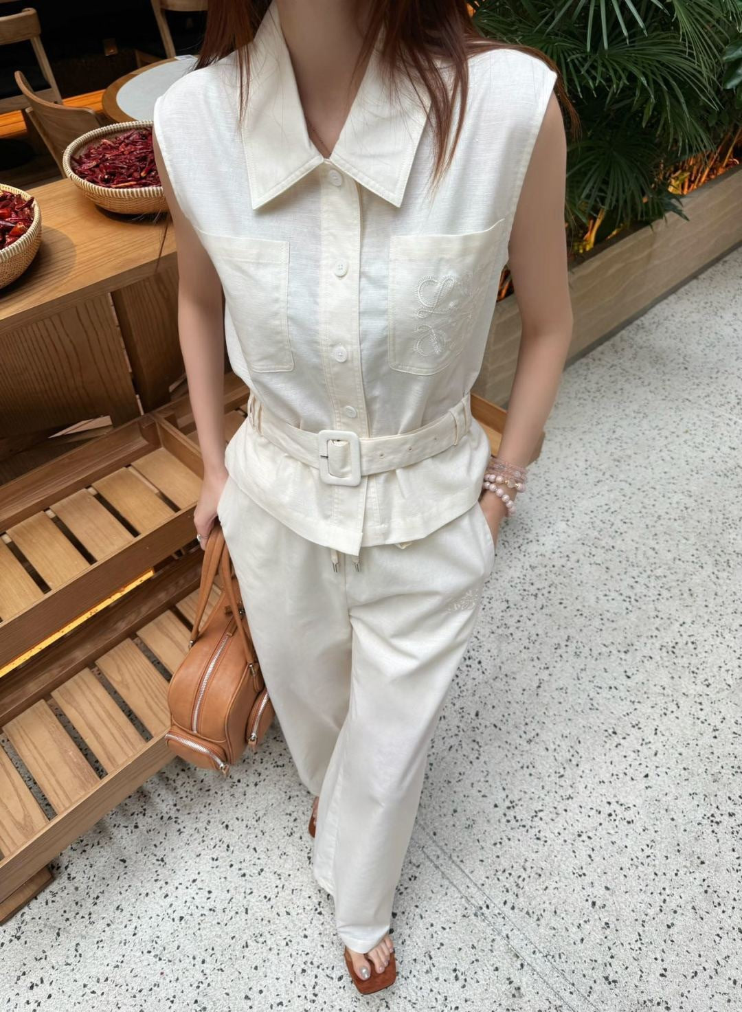 25ss vest pants set