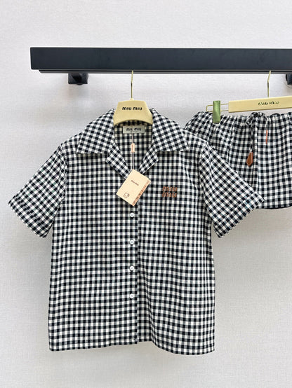 25ss plaid suit