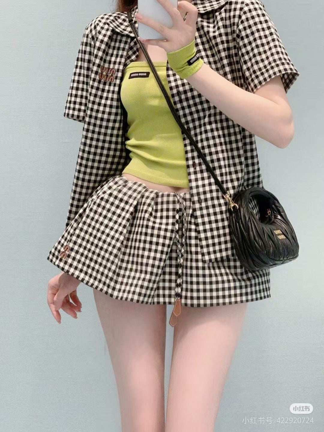 25ss plaid suit