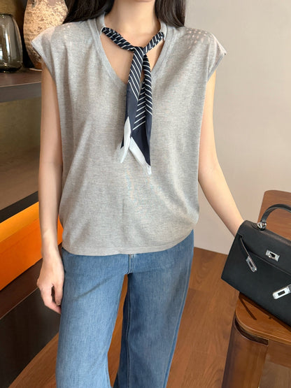 25ss knit vest