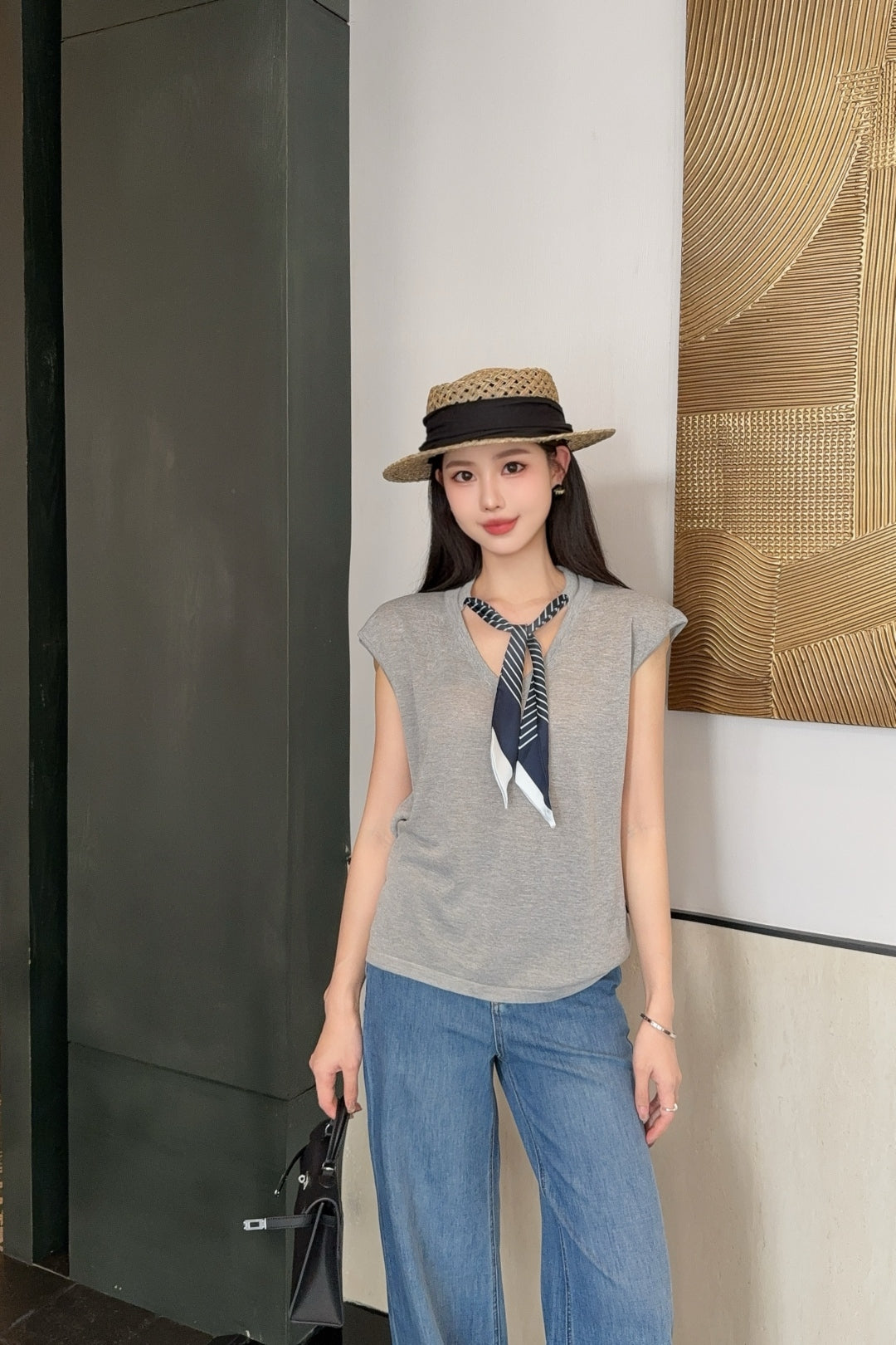 25ss knit vest