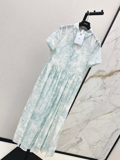 25SS print dress