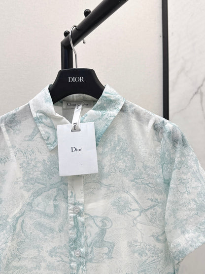 25SS print dress