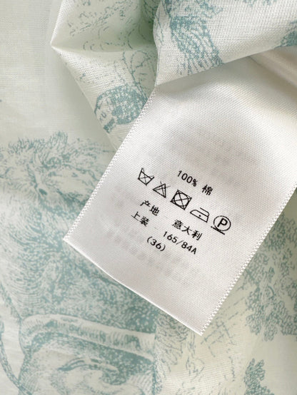 25SS print skirt