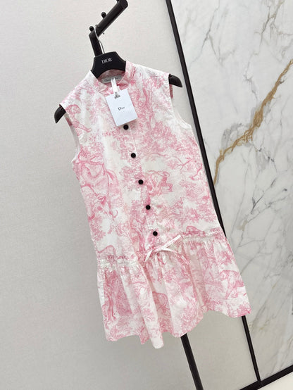 25SS print dress