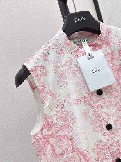 25SS print dress