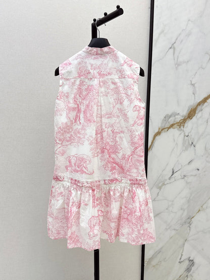 25SS print dress