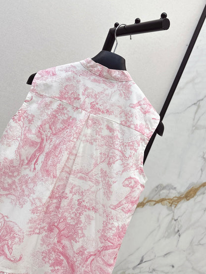 25SS print dress