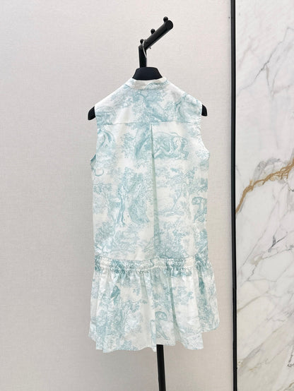 25SS print dress