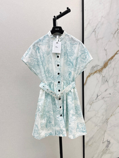 25SS print dress