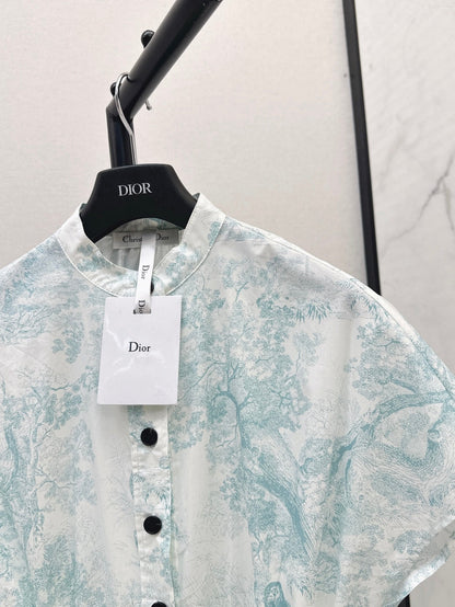 25SS print dress